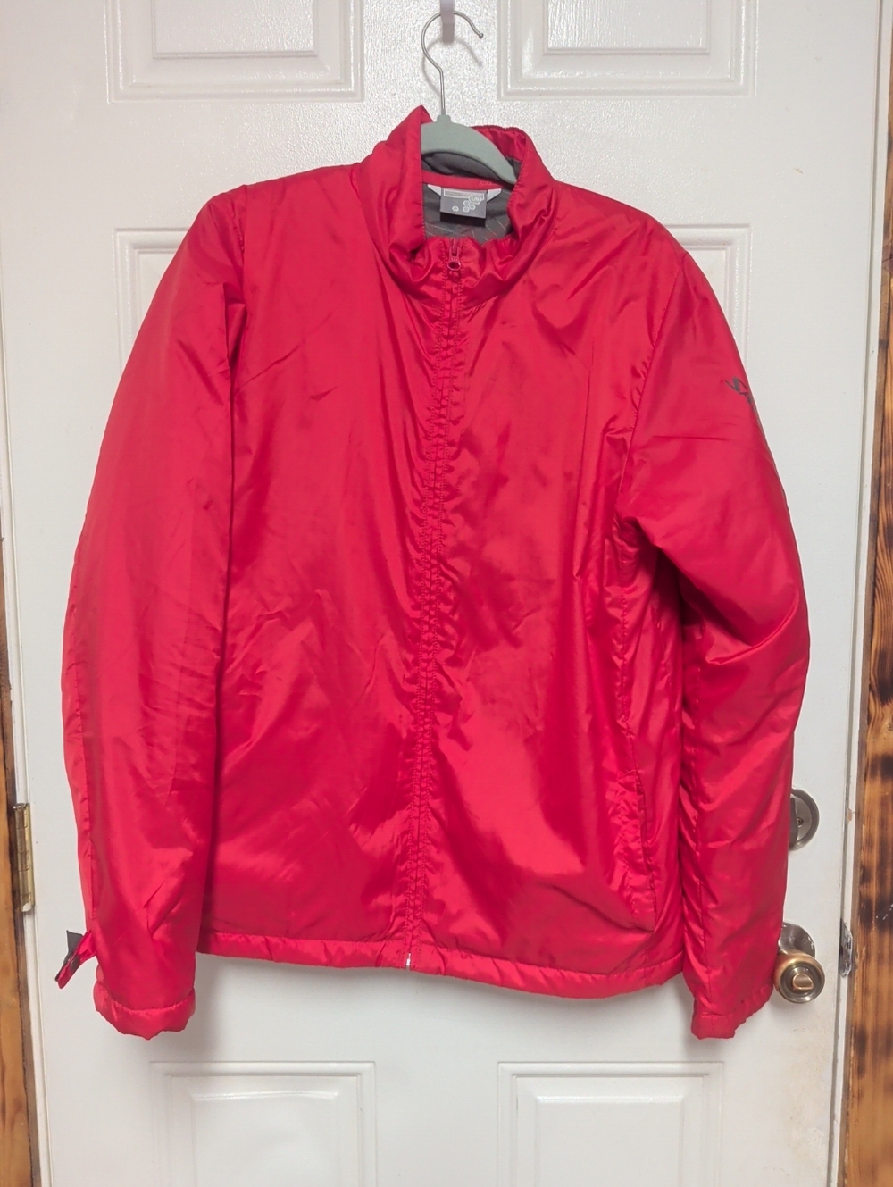 Salomon Mountain Jacket Mens Large Orange Pro Ski Snowboard Outdoor